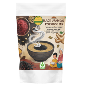 Black urad dal porridge mix